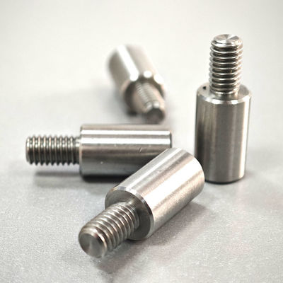 Stainless Steel External Threads Positioning Pins Fitting Function Bright Finish Uncoated