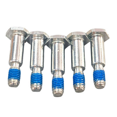 Hexagon Head Zinc Plated Spot Gluing Step Screws With 500mm Length
