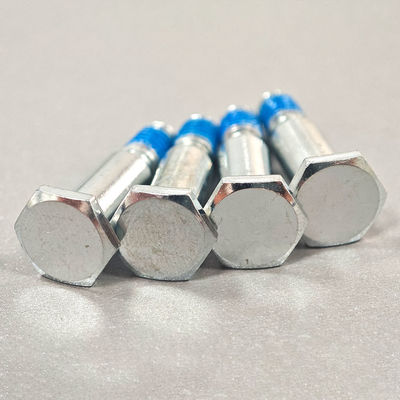 Hexagon Head Zinc Plated Spot Gluing Step Screws With 500mm Length