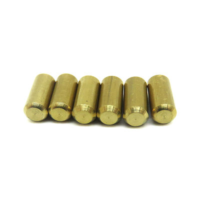 Cylindrical Brass Dowel Pins Bright Finish Uncoated With Customized Size
