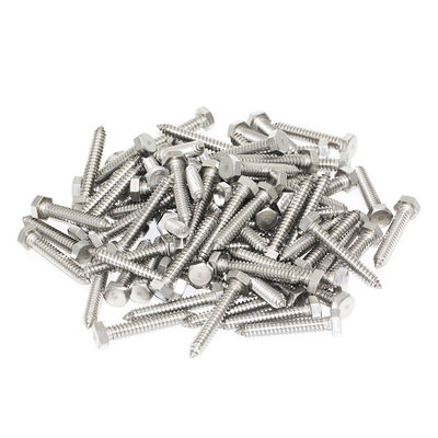 304 Hex Head Stainless Steel Self Tapping Screws With Length 13mm DIN Standard