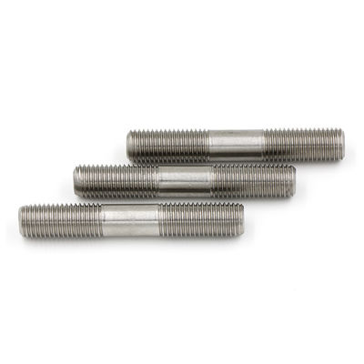 Headless Stud Double End Threaded Rod Customized Material Machine Screw