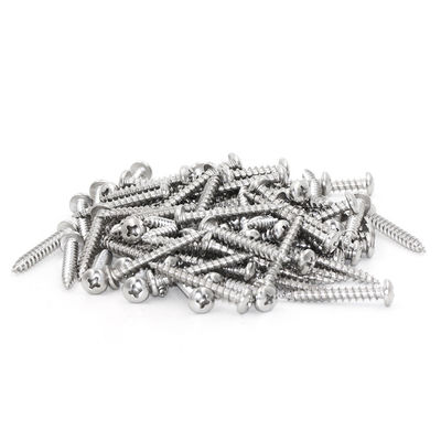 304 Stainless Steel Round Head Self Drilling Wood Screws Metric Tapping Screws