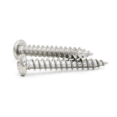 304 Stainless Steel Round Head Self Drilling Wood Screws Metric Tapping Screws
