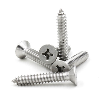Customizable Countersunk Head Tapping Screw Phillips Stainless Self Tapping Screws