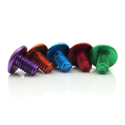 Plastic Umbrella Head Screw Phillips Anodized Aluminum Special Screw