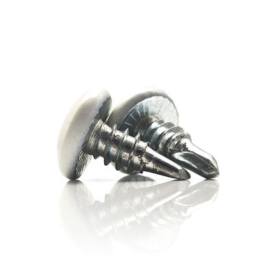 High Strength Self Tapping Screw With White Painted Torx Truss Head