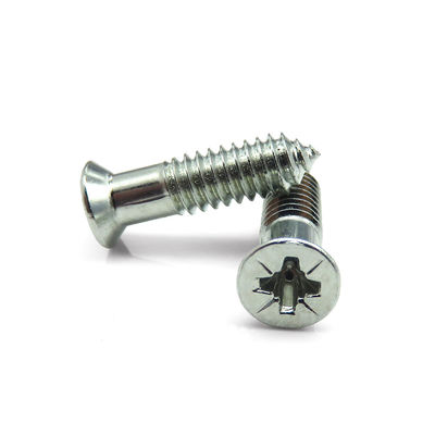 High Precision Self Tapping Phillips Countersunk Screws Zinc Plated