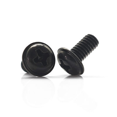 Zinc Plated Round Head Phillips Screws INCH Black M3 Phillips Head Screw