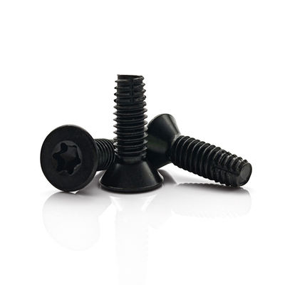 T40 Black Zinc Five Jawed Thread Cutting Screw Torx Drive Self Cutting Bolts