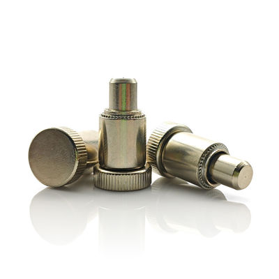 Stainless Steel Panel Spring Locating Pins Bright Finish Metal Screw Fastener