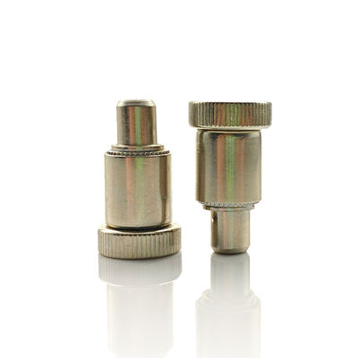 Stainless Steel Panel Spring Locating Pins Bright Finish Metal Screw Fastener