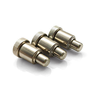 Stainless Steel Panel Spring Locating Pins Bright Finish Metal Screw Fastener