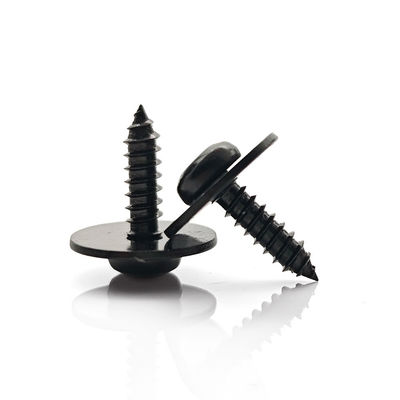 Metal Black Self Tapping Screws 180mm For Vehicle Body Fender Retainer Clips