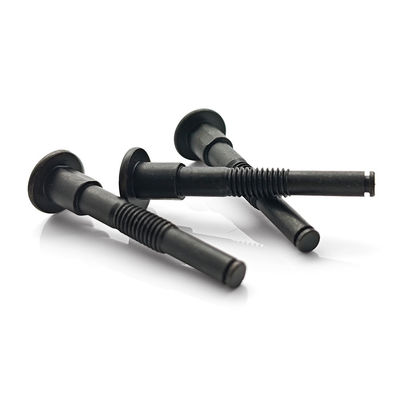 Customized Stainless Steel Shoulder Screw With Flat Head And Black Oxide Finish