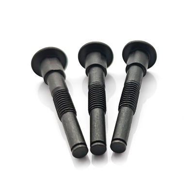 Customized Stainless Steel Shoulder Screw With Flat Head And Black Oxide Finish