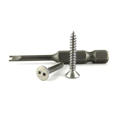 Metric Steel Self Drilling Security Screws Customizable With 500mm Length