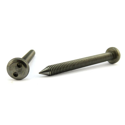 Hex Head M5 45mm Self Tapping Security Screws  Stainless Steel Snake Eye Drive