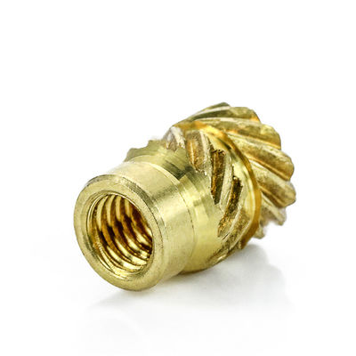 Brass Threaded Insert Nut Customized Furniture Insert Nuts For Wood