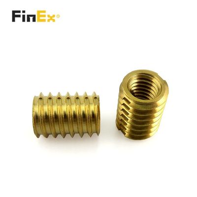 Customizable Blind Threaded Self Locking Insert For Plastic Furniture