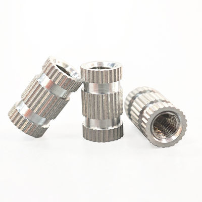 Injection Molded Stainless Steel Nuts Metric With Through Hole And Pre Embedded