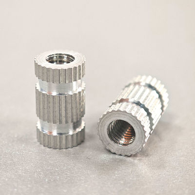 Injection Molded Stainless Steel Nuts Metric With Through Hole And Pre Embedded