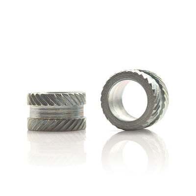 Stainless Steel Passivated M3 Heat Set Inserts High Accuracy with RoHs Certificate
