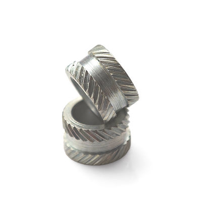 Stainless Steel Passivated M3 Heat Set Inserts High Accuracy with RoHs Certificate