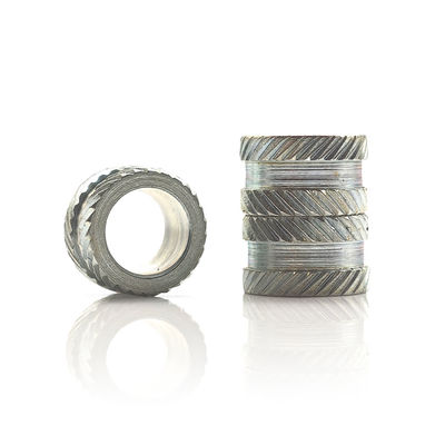 Stainless Steel Passivated M3 Heat Set Inserts High Accuracy with RoHs Certificate