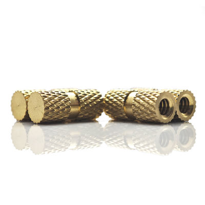 Customizable Threaded Insert Nut Easy Installation Brass Wood Insert Nut