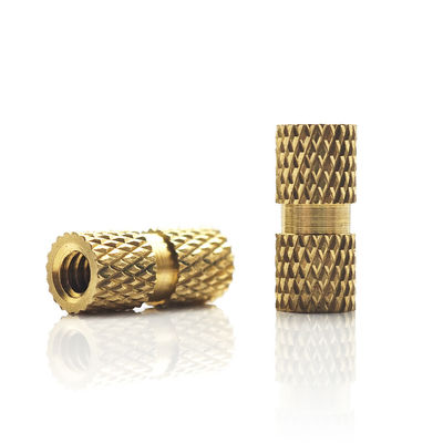 Customizable Threaded Insert Nut Easy Installation Brass Wood Insert Nut