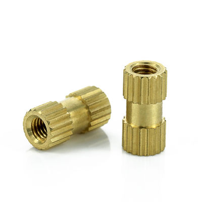 Customizable Knurled Brass Insert Nut M2 Metric For Plastic Injection