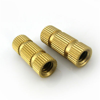 Customizable Knurled Brass Insert Nut M2 Metric For Plastic Injection