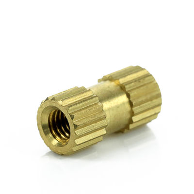 Customizable Knurled Brass Insert Nut M2 Metric For Plastic Injection