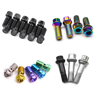 M5 M6 M8 M10 Gr5 Titanium Bolts for Motorcycle Length 1mm-500mm Zinc Plated Finish