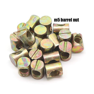 Chrome Plated Sleeve Barrel Nut M5 M6 M8 M10 Imperial Measurement System