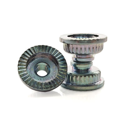 Carbon Steel Custom Flange Lock Nut with Anti-Loosening Design