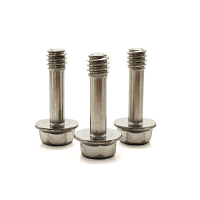 ZINC Finish 316 Stainless Steel Hex Flange Head Captive Screw for Heavy-Duty Applications