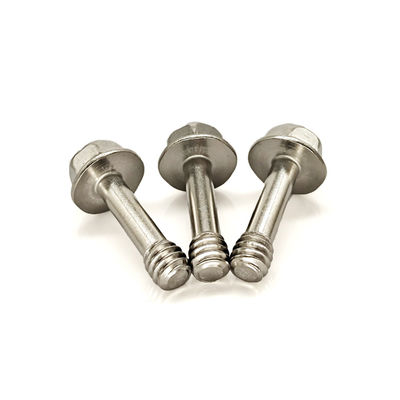 ZINC Finish 316 Stainless Steel Hex Flange Head Captive Screw for Heavy-Duty Applications