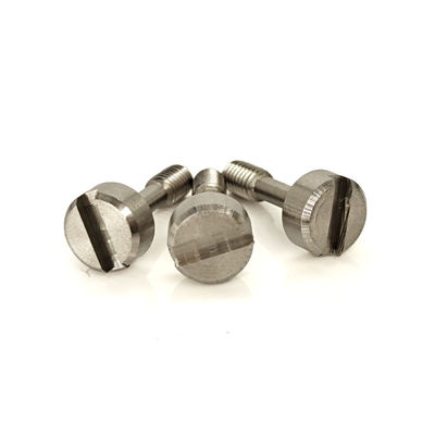 304 Stainless Steel Slotted Drive Low-Profile Cheese Head Captive Screw for Electronics Assembly