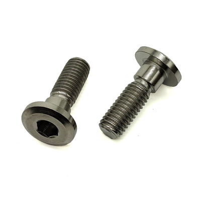 Custom Machined 316 Stainless Hex Screw CNC Turned & Full Thread Design