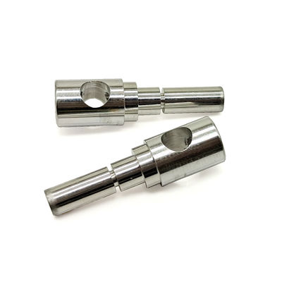Custom CNC Turned Stainless Steel Metal Connector ±0.005mm Tolerance with Special Head and ZINC Finish