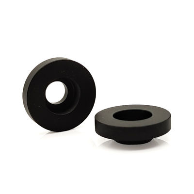 Black Rubber Anti-Vibration Conical Washer Shock Absorption for Machinery Mounting