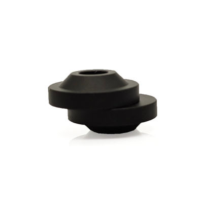 Black Rubber Anti-Vibration Conical Washer Shock Absorption for Machinery Mounting
