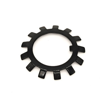 Black Nylon External Tooth Washer Connection Function Non-Conductive Anti-Static for PCB Mounting No Standard