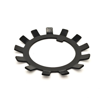 Black Nylon External Tooth Washer Connection Function Non-Conductive Anti-Static for PCB Mounting No Standard