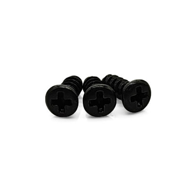 Black Zinc Self-Tapping Screw – M5x25mm Countersunk Phillips