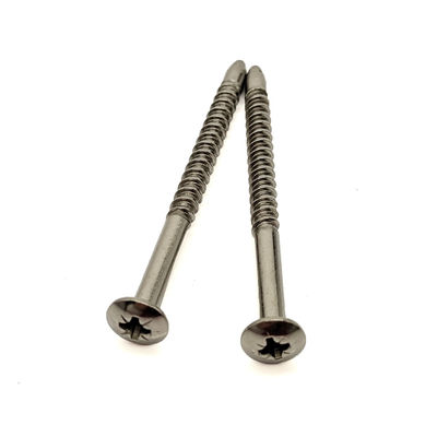Stainless Steel Truss Head Self-Locking Screw – Reverse Angle Thread