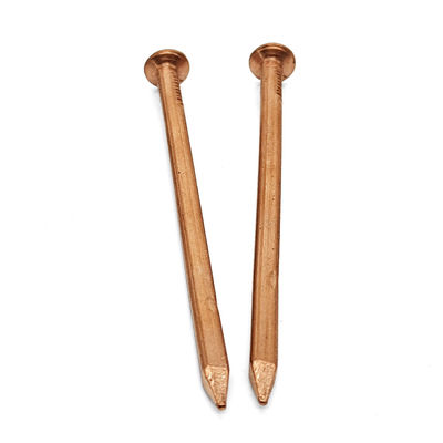 Copper Flat Head Nail – Anti-Corrosion Marine Grade Fastener for Electrical & Decorative Applications