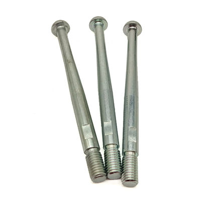 Precision CNC Turned Round Head Bolt - Custom Non-Standard Dimensions & Threads